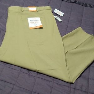 Van Heusen Traveler Stretch Non Iron Pants 54 29